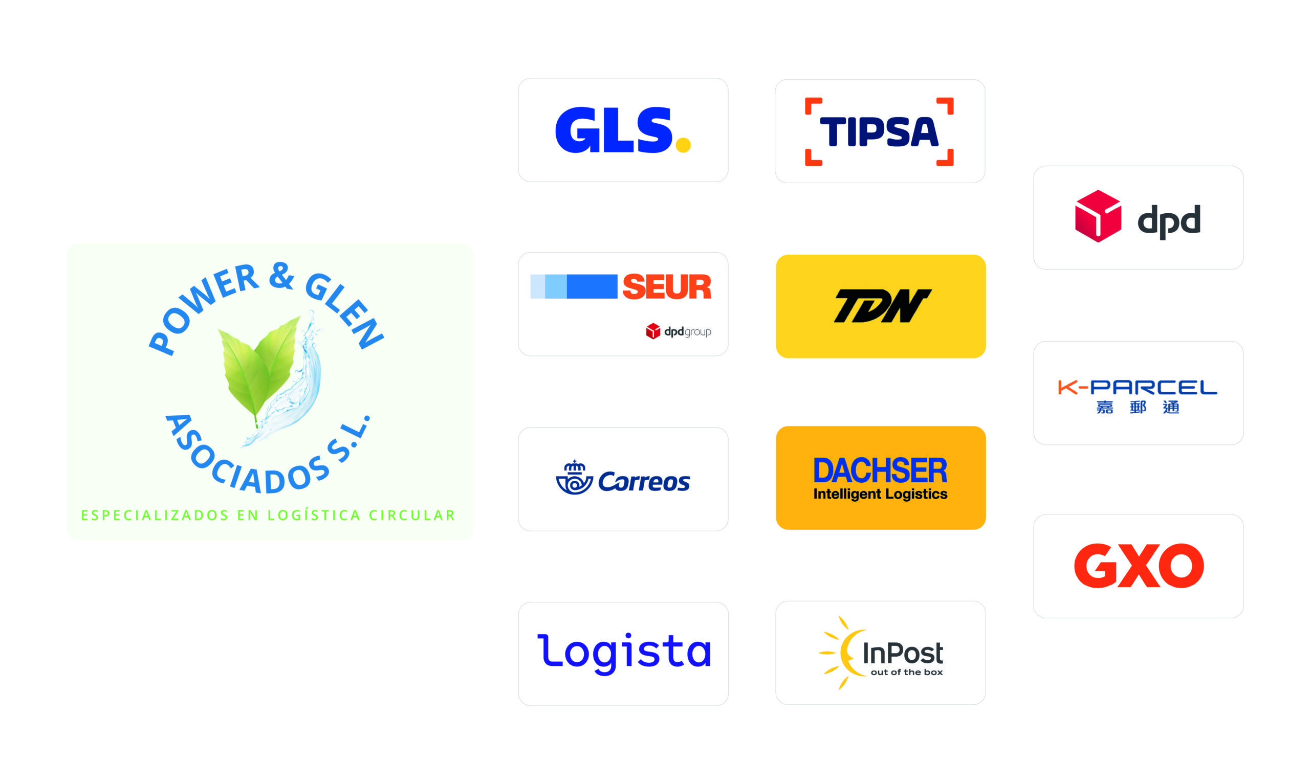 LOGO E IMAGENES Clientes de Power and Glen Asociados SL